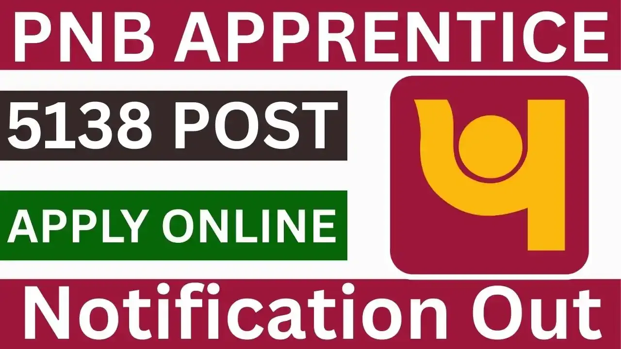 PNB Apprentice Recruitment 2026 Online Form - Apply Now for 5138 Posts